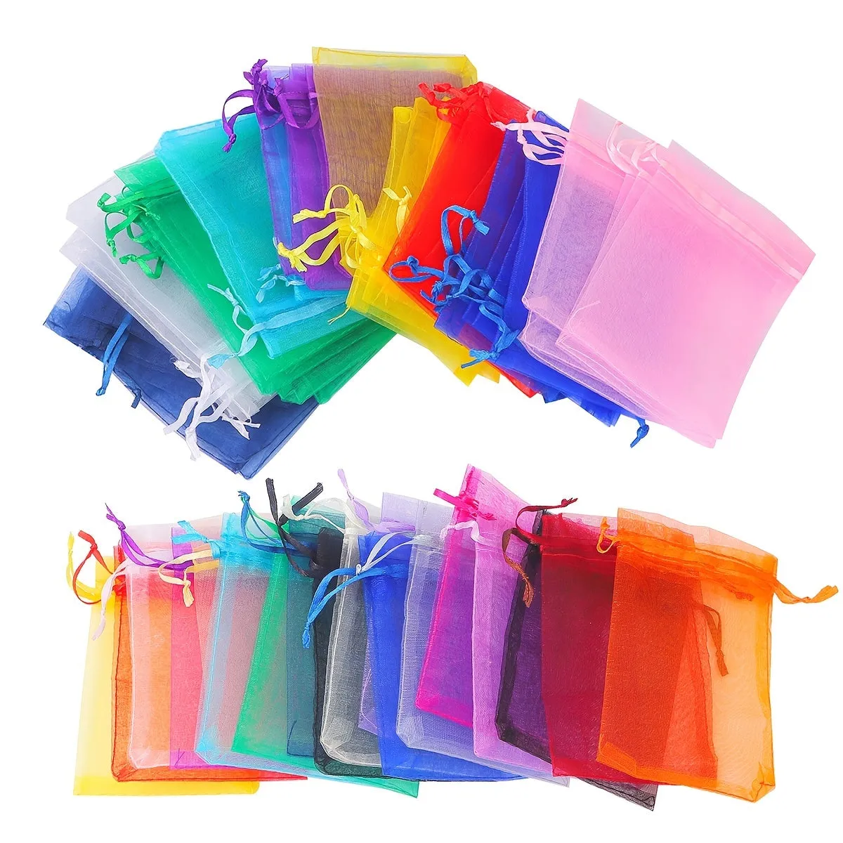 50piece Wedding Party Jewelry Packaging Bags Set