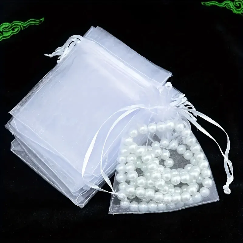 50piece Wedding Party Jewelry Packaging Bags Set