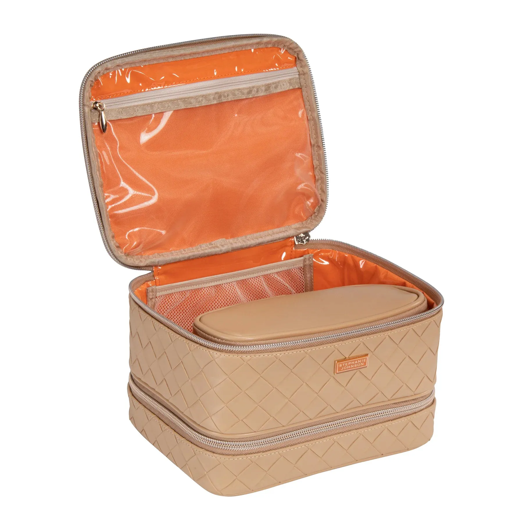 Belize Toasted Almond Jenny Train Case