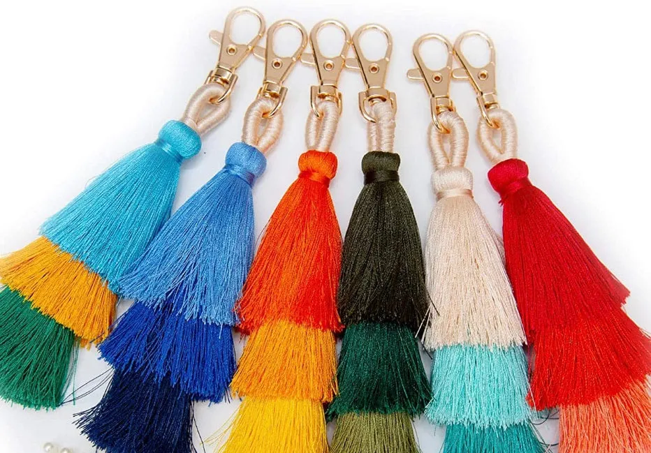 Boho Tassel Keychain