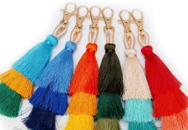 Boho Tassel Keychain