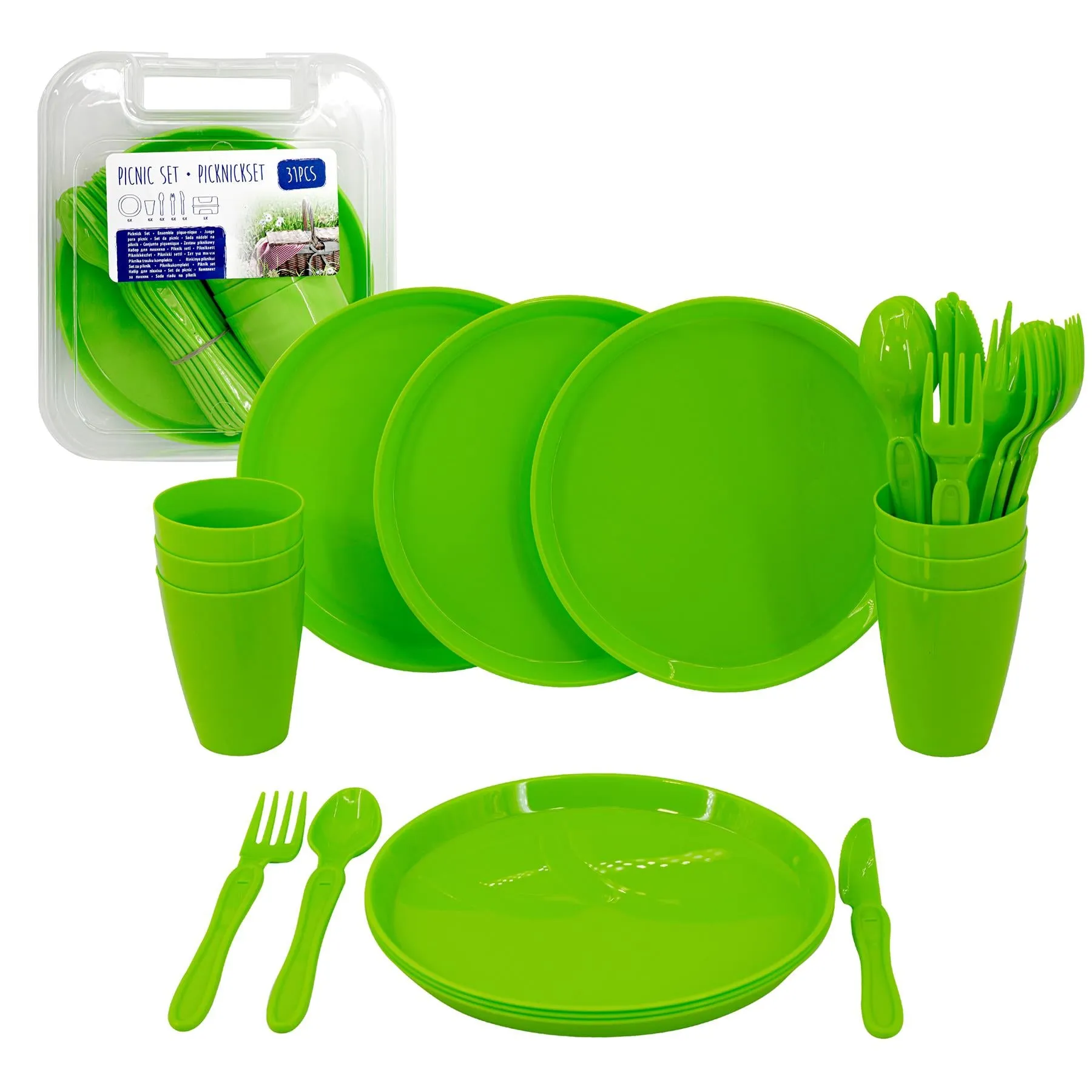 Camping Set For Six 31 PCS