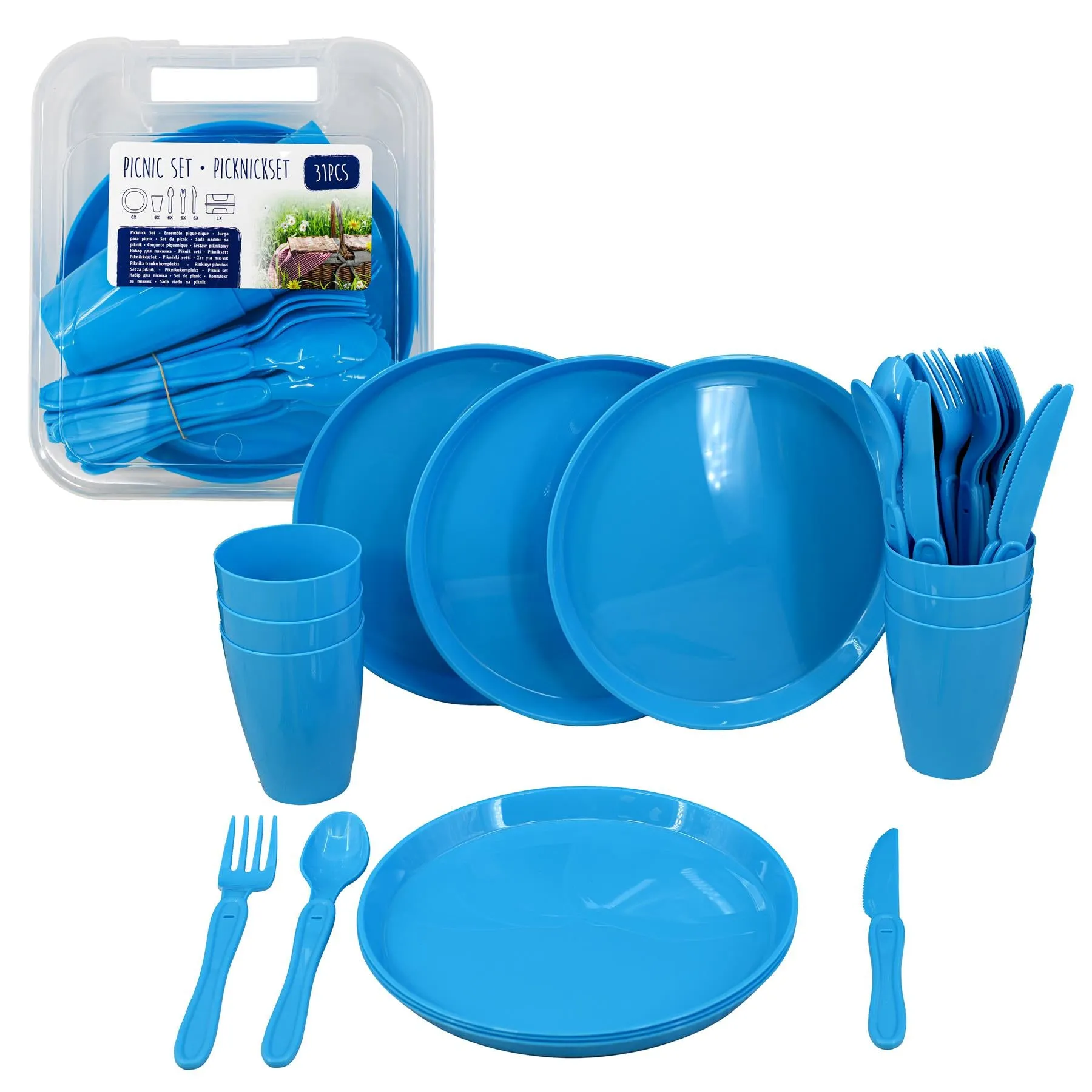 Camping Set For Six 31 PCS