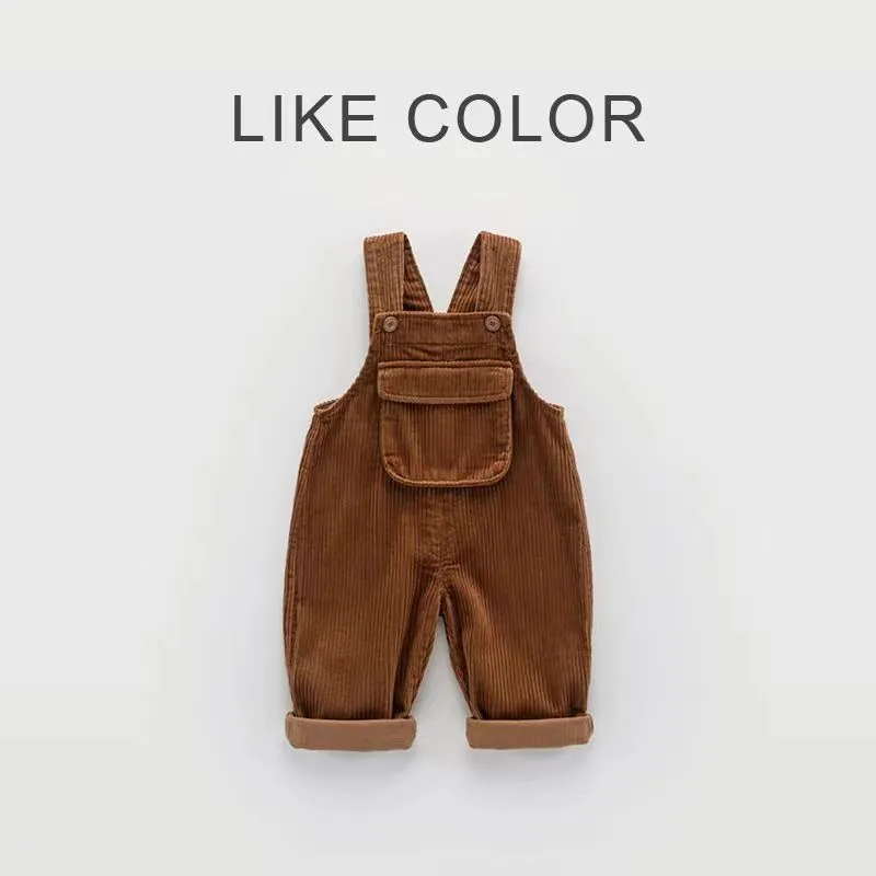 Casual Corduroy Overall