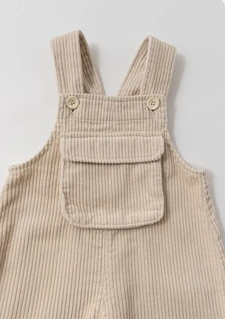 Casual Corduroy Overall