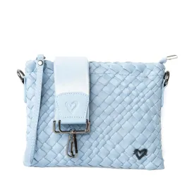 Charlotte Woven Crossbody - Sky Blue