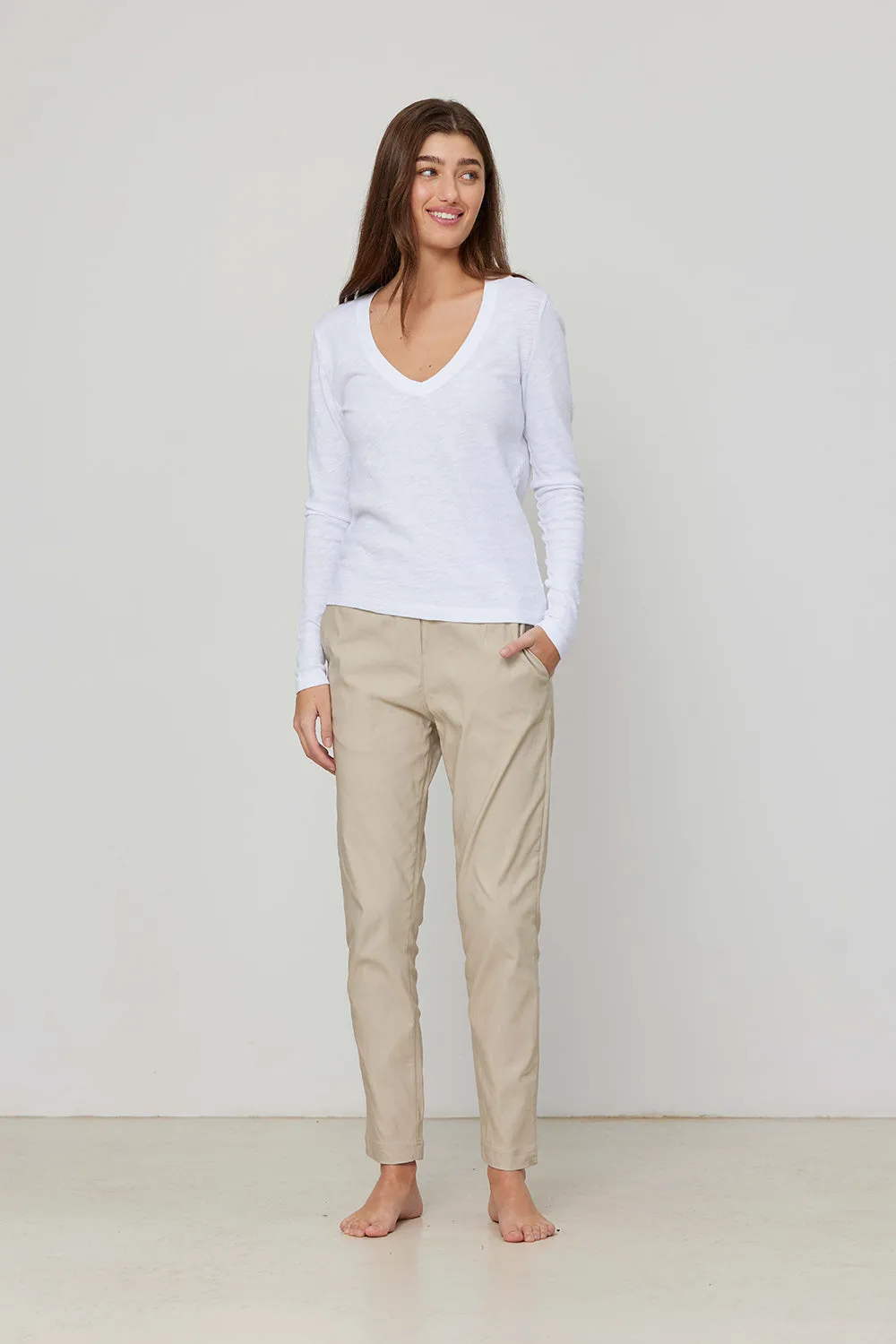 Classic Beige Pants