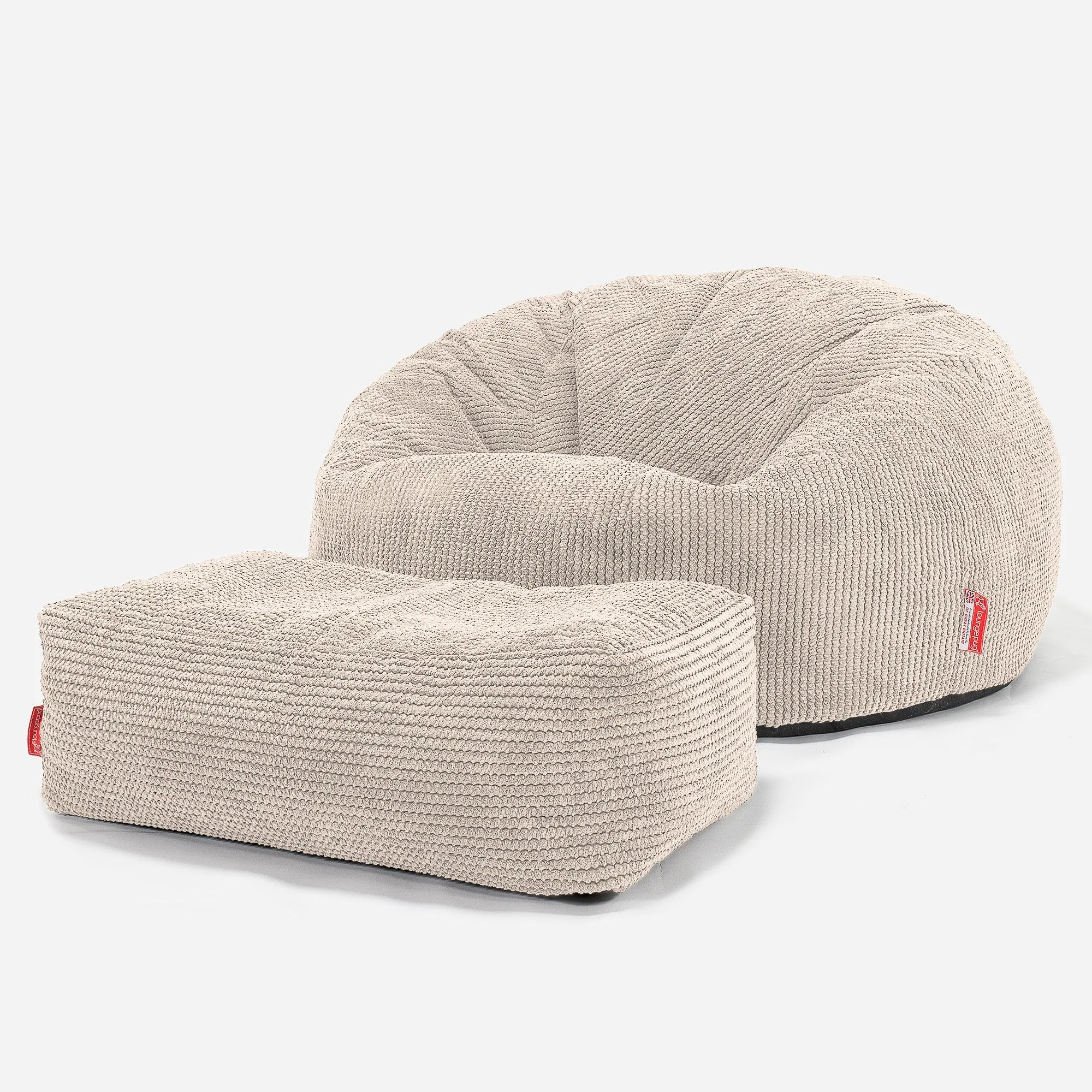 Classic Sofa Bean Bag - Pom Pom Ivory