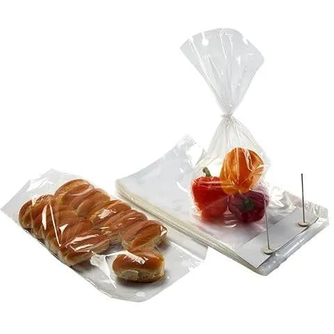 Clear Wicketed Bread Bags. 14 x 20 x 4 BG x 1.25 mil WIC