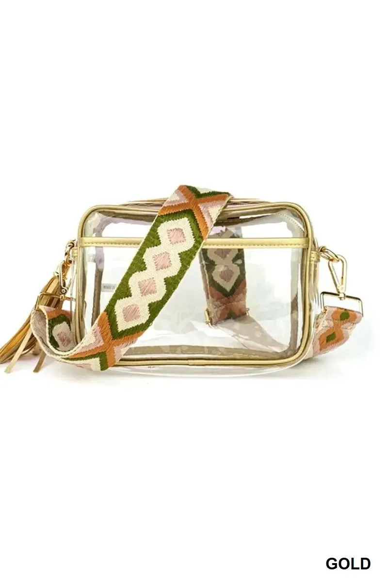 Courtney Clear Stadium Approved Crossbody Bag