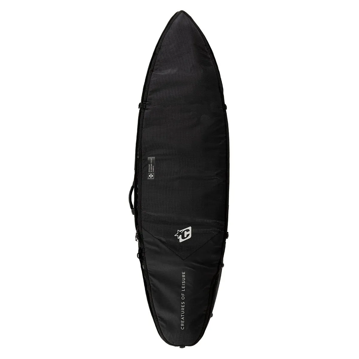 Creatures of Leisure Triple Shortboard Bag - Black