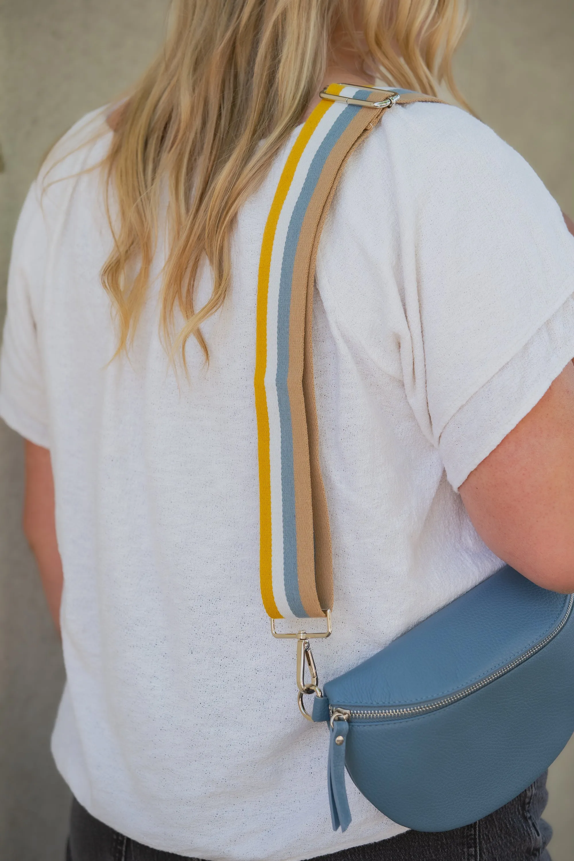 Cru Blue Crossbody Bag