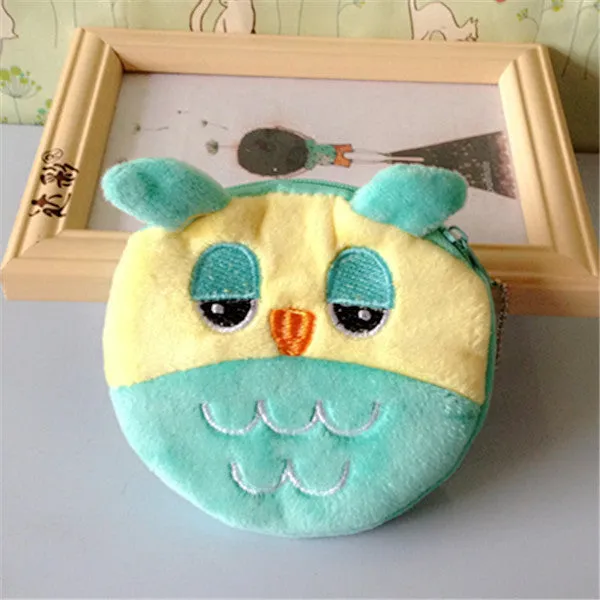 Cute Mini Change Coin Purses for Kids Smile Face Bag Women Plush Purse Lady fashion Children Wallets Pouch Girls Handbag Bolsa