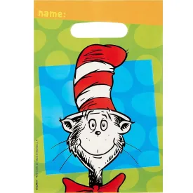 Dr Seuss Loot Bags - 8 Pkt