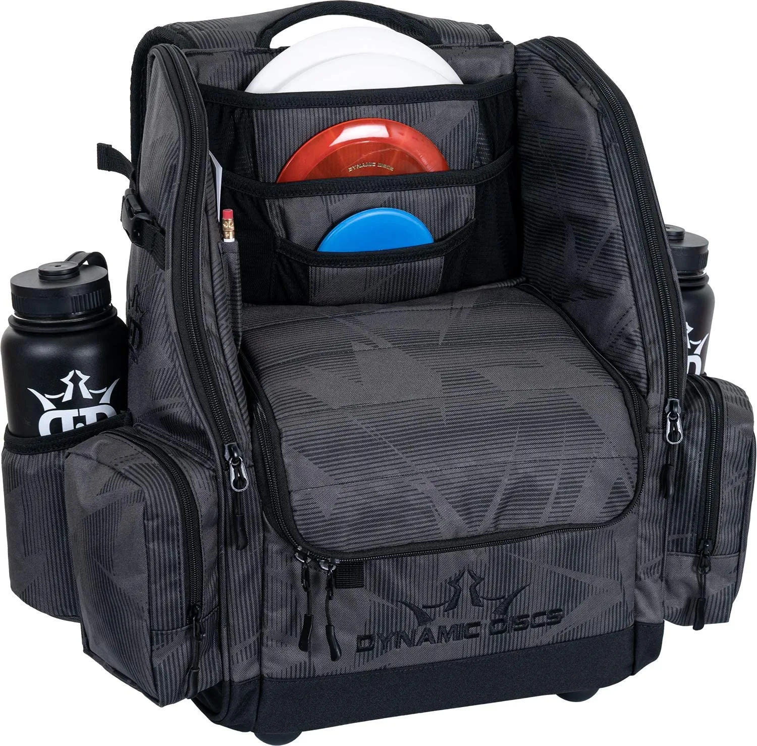 Dynamic Discs Commander Backpack Disc Golf Bag - Graphite Hex