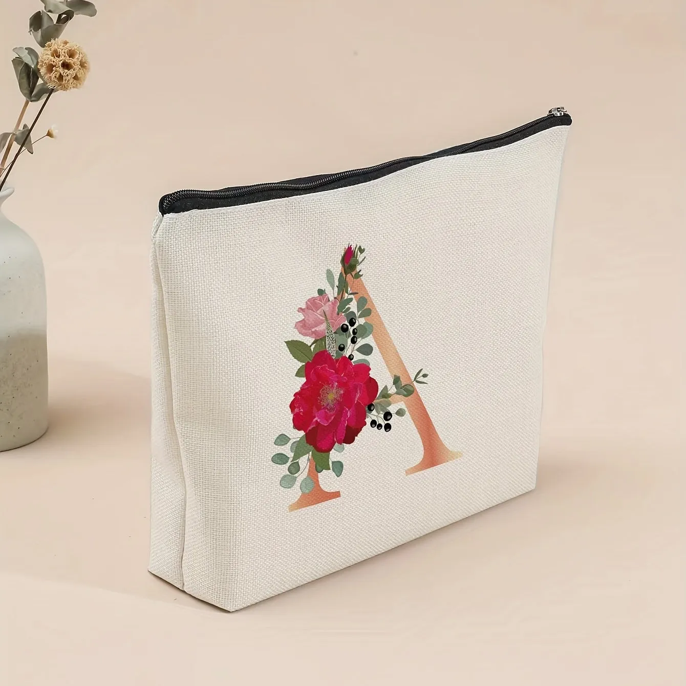 Floral Cosmetic Bag Perfect Travel Storage and Gift