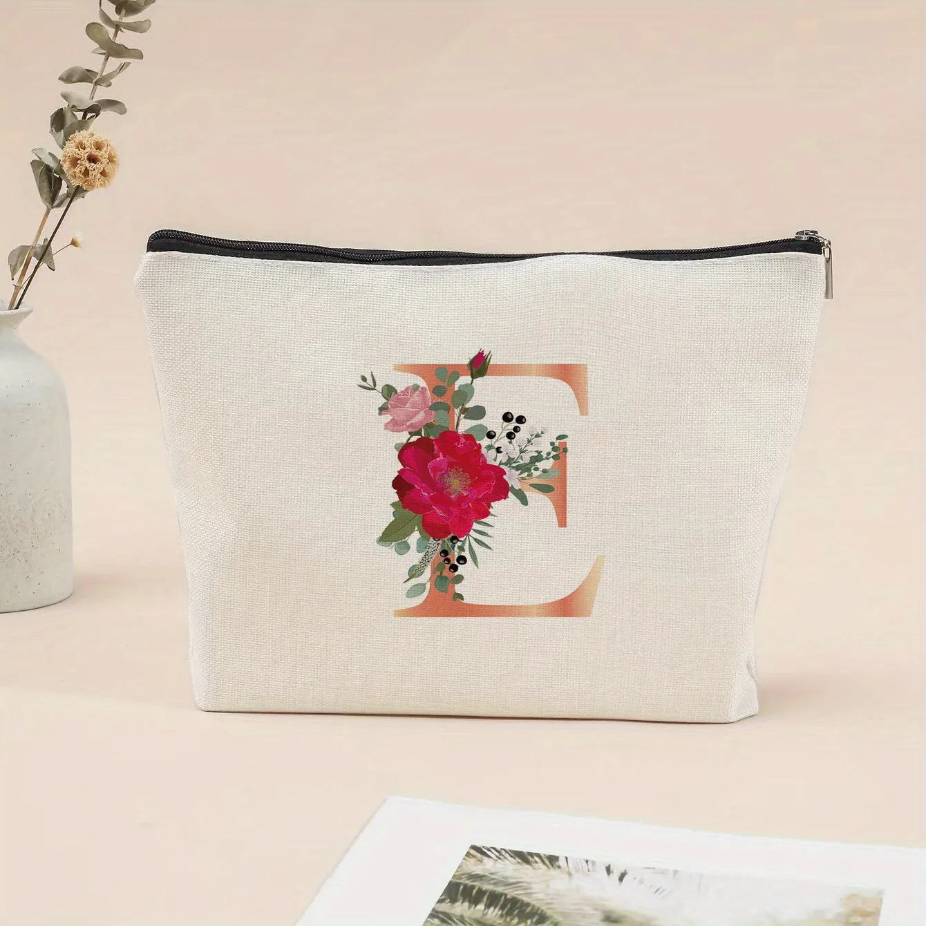 Floral Cosmetic Bag Perfect Travel Storage and Gift