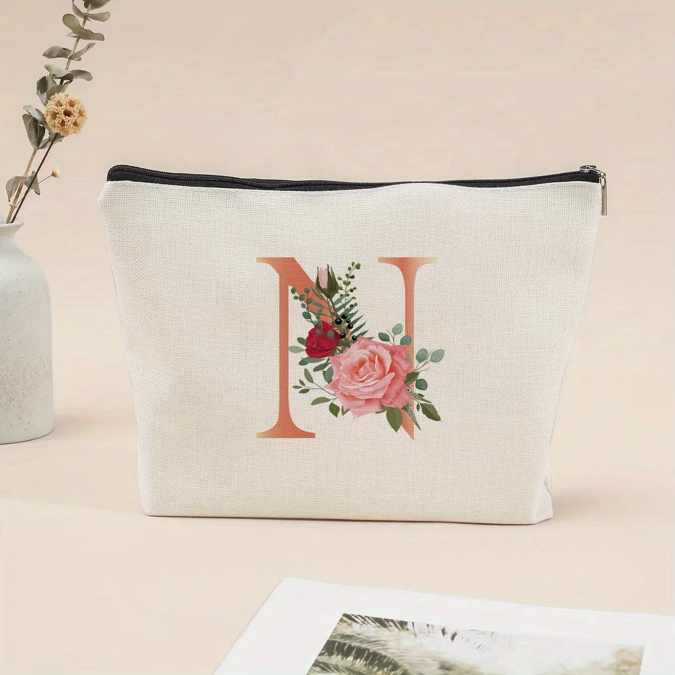 Floral Cosmetic Bag Perfect Travel Storage and Gift