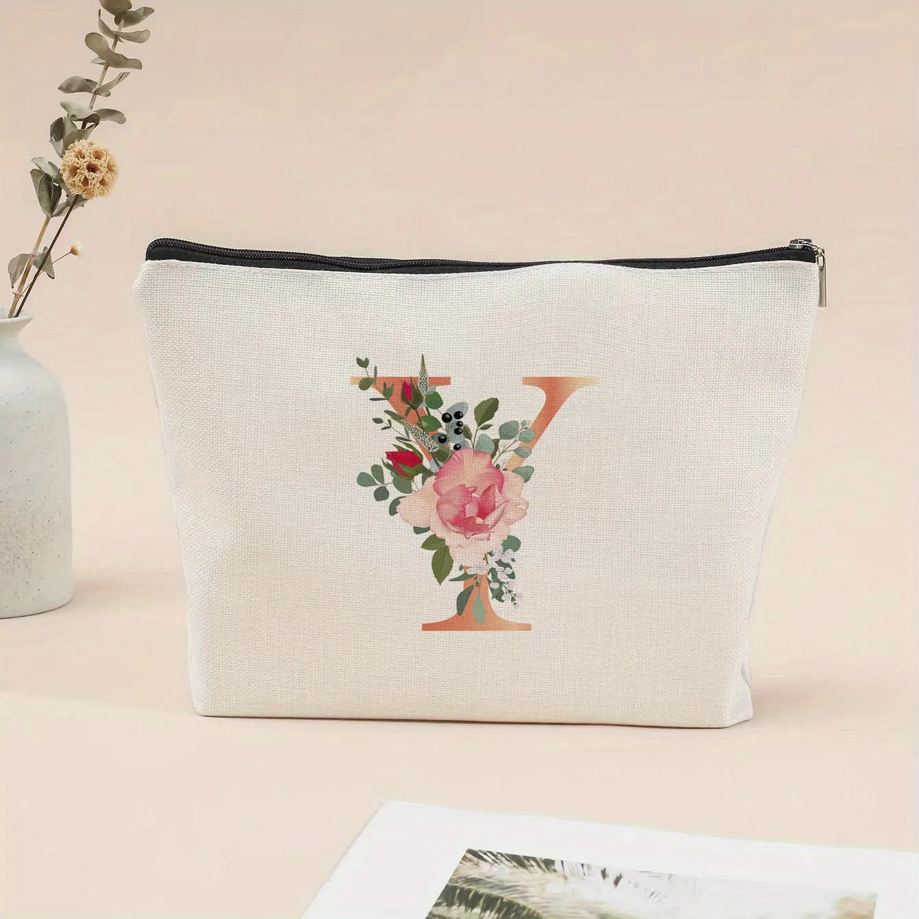 Floral Cosmetic Bag Perfect Travel Storage and Gift