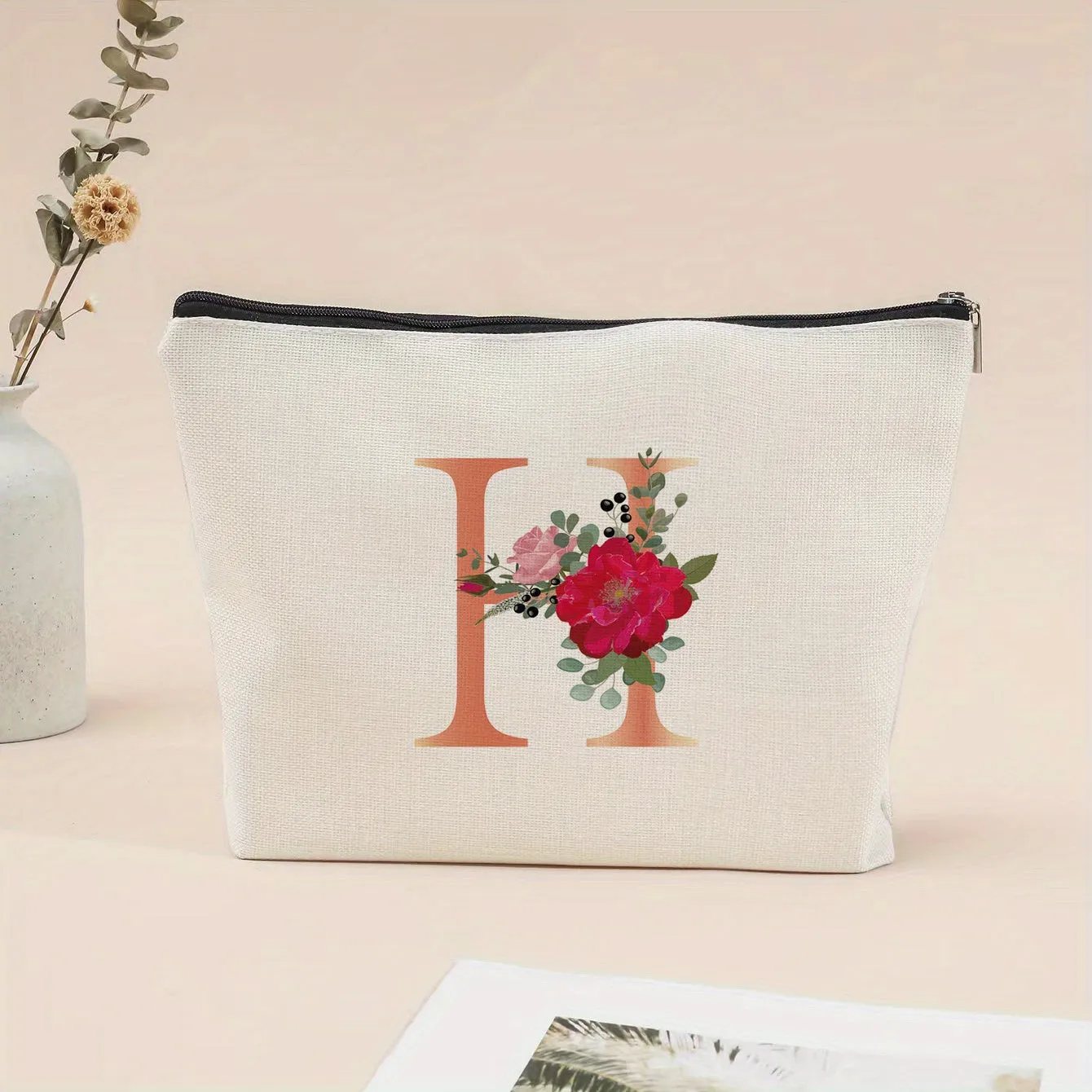 Floral Cosmetic Bag Perfect Travel Storage and Gift