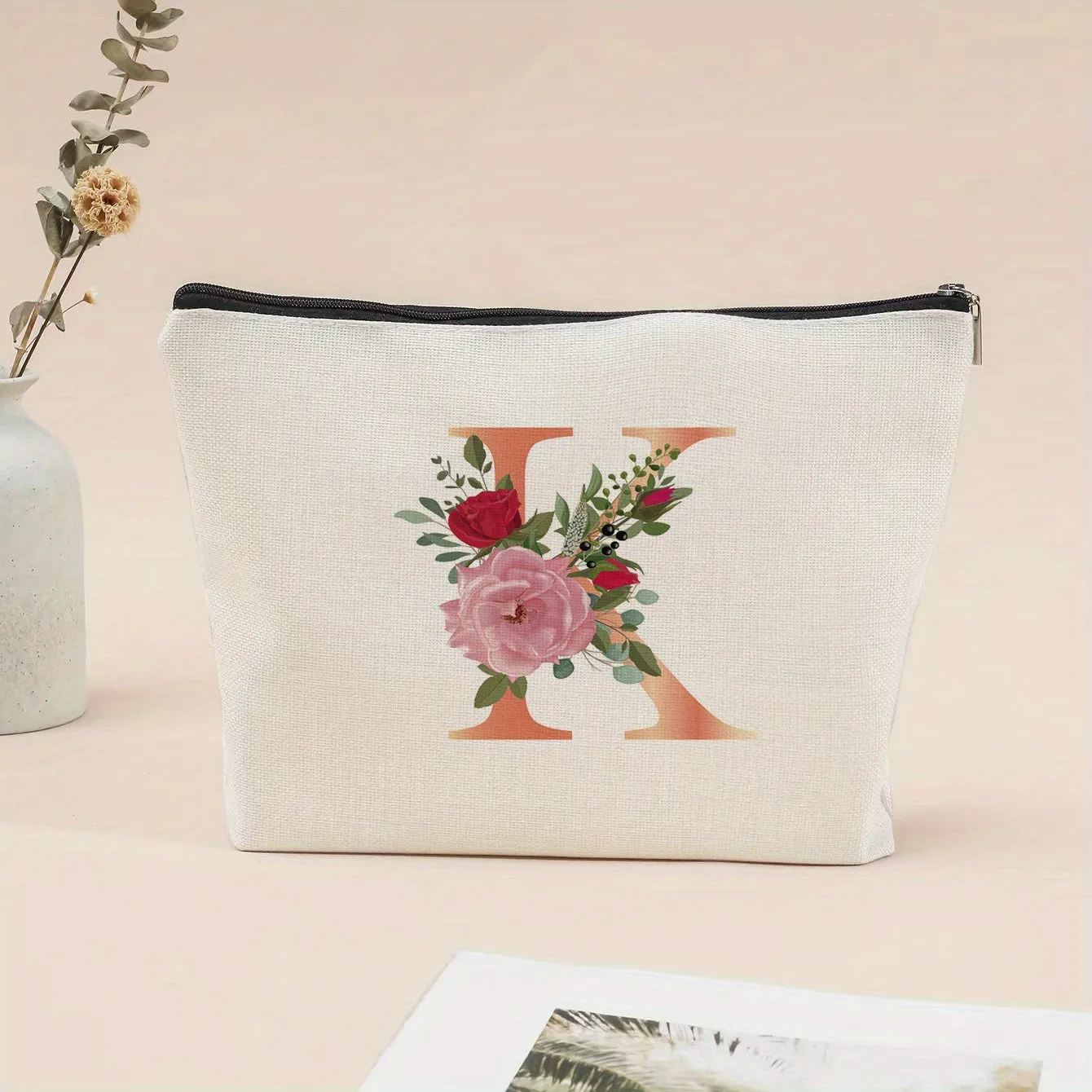 Floral Cosmetic Bag Perfect Travel Storage and Gift