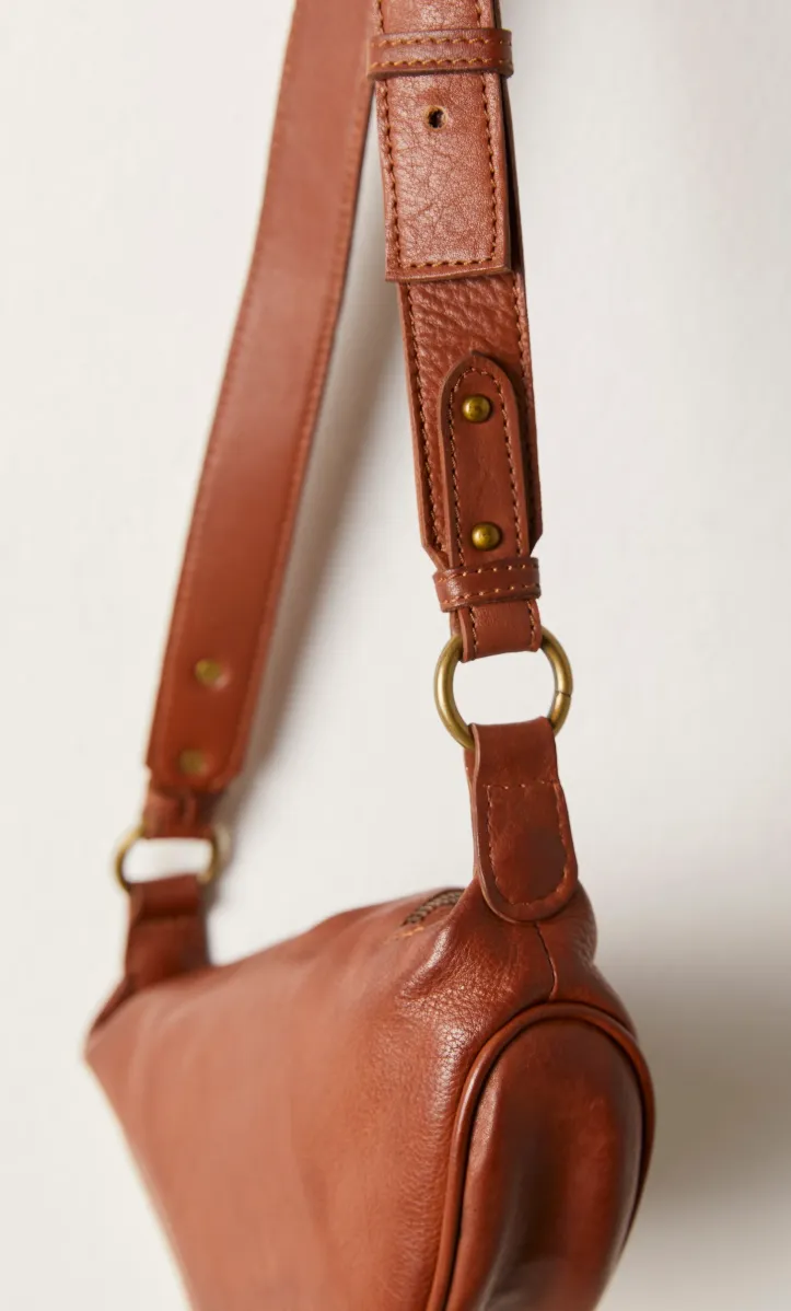 Free People Palmer Crossbody-Spiced Rum