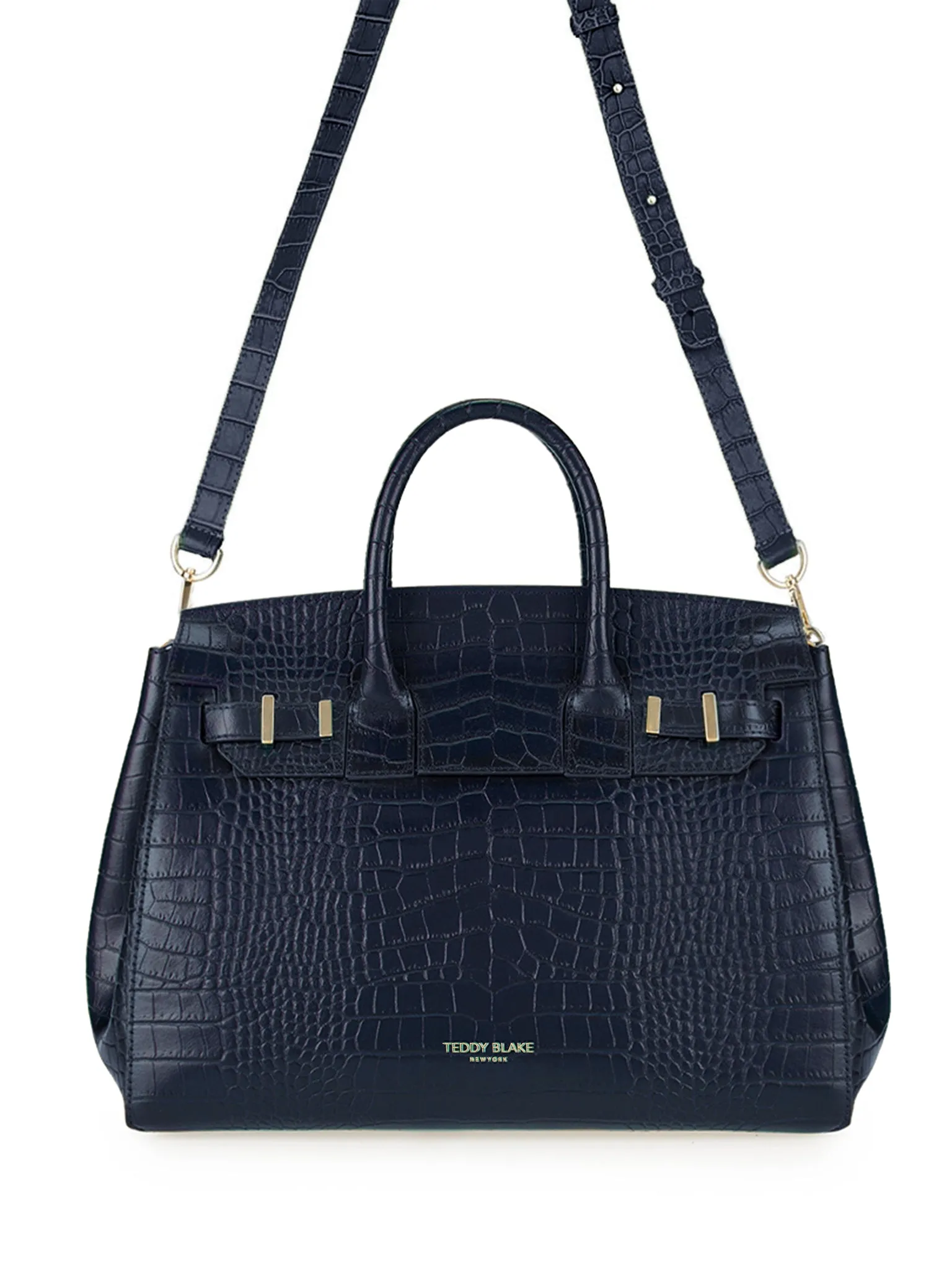 Gigi Croco  13" - Blue Jeans