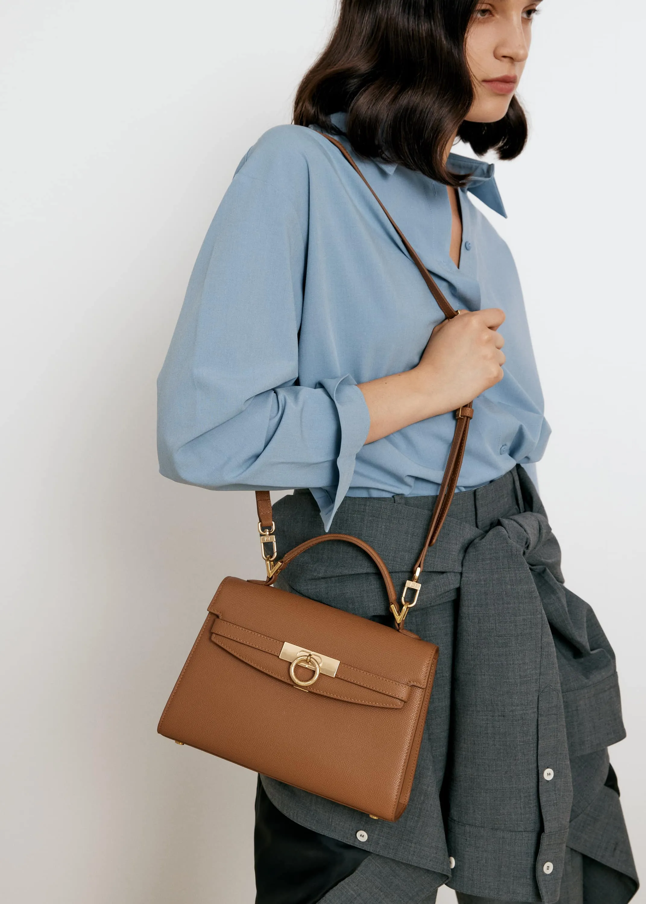 Grace Top Handle Bag - Epsom