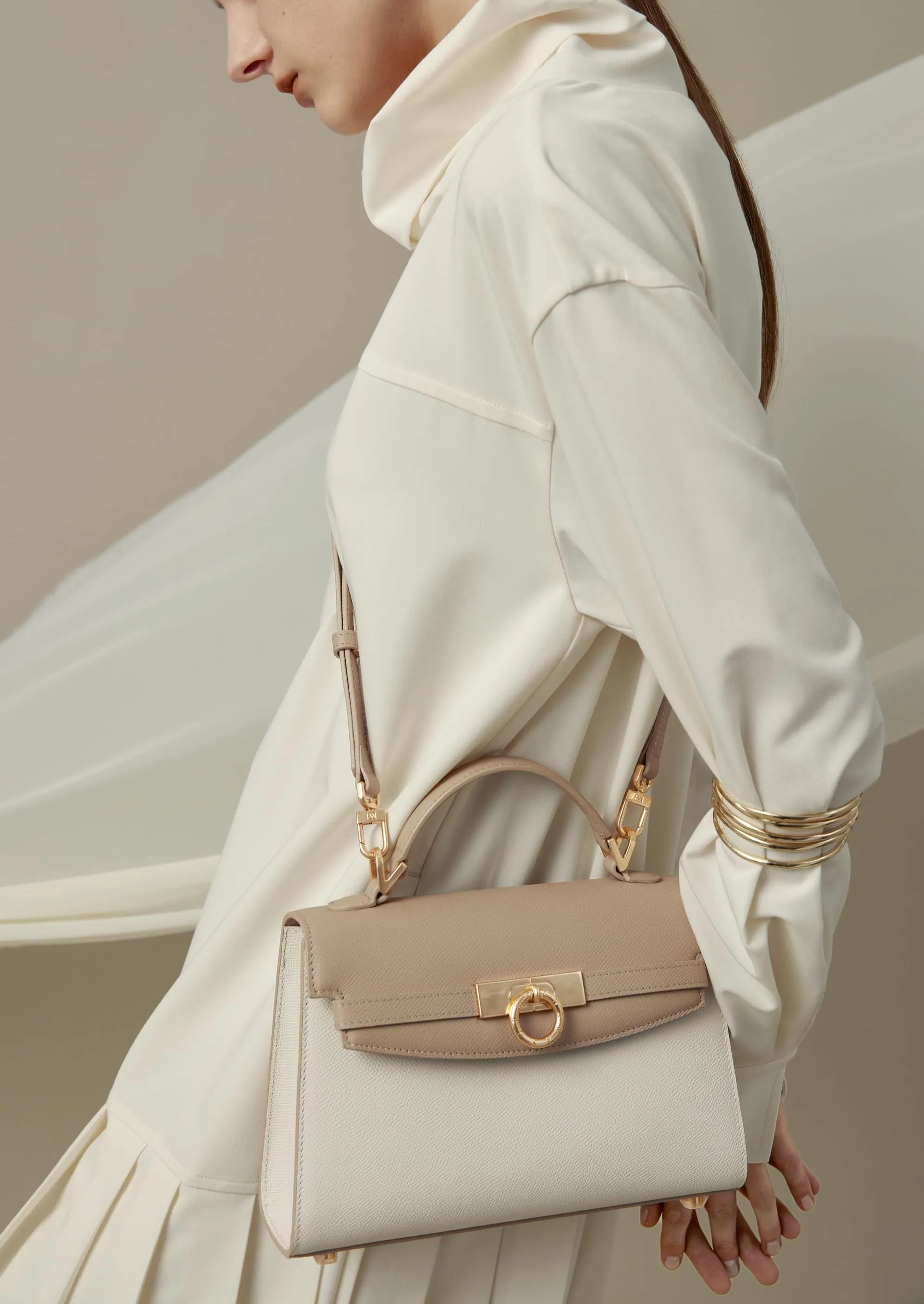 Grace Top Handle Bag - Epsom