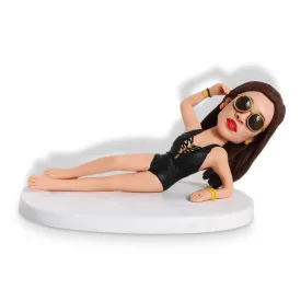 Humorous Bikini Half LyingLying Custom Figure Bobblehead