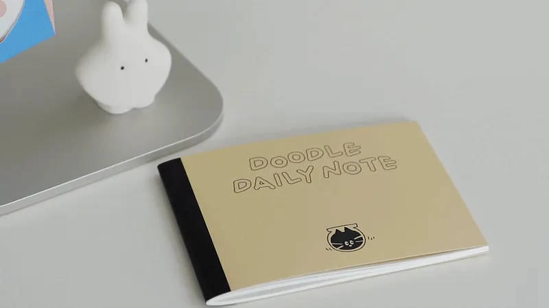 Iconic Doodle Daily Mini Notebook