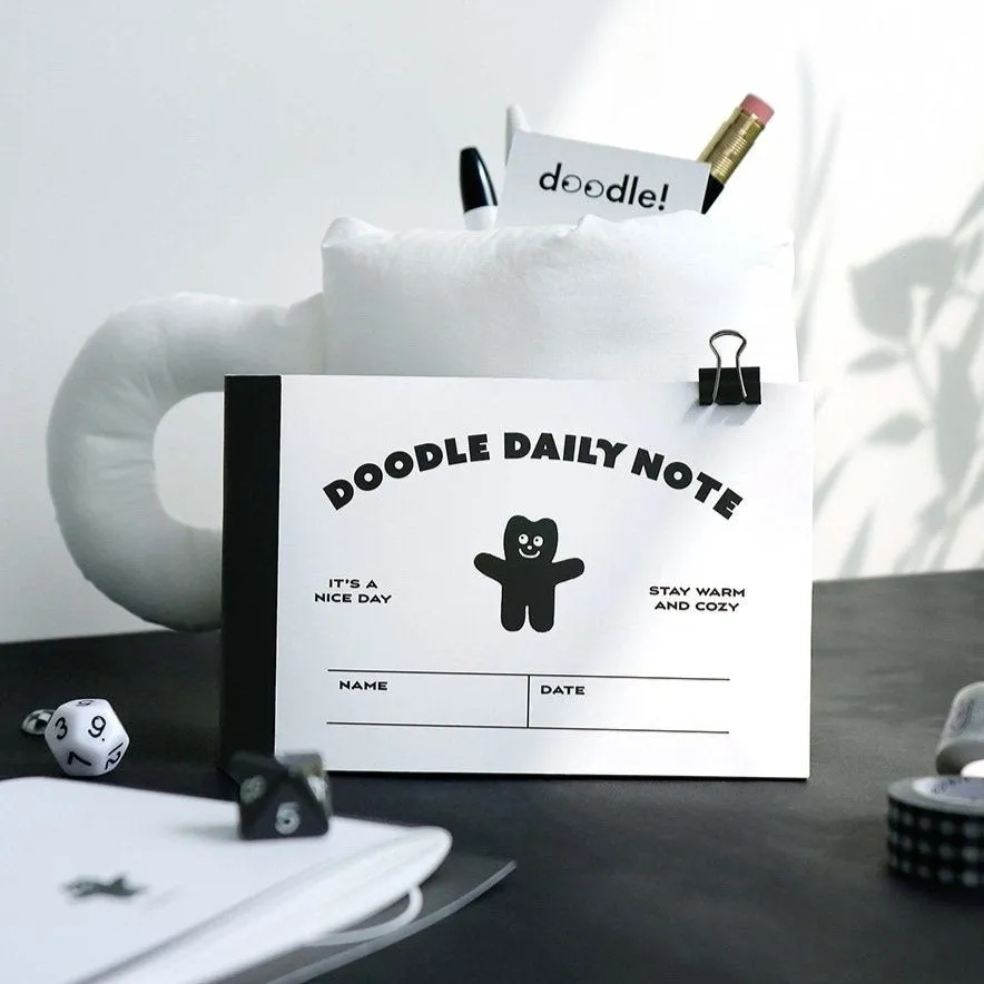 Iconic Doodle Daily Mini Notebook