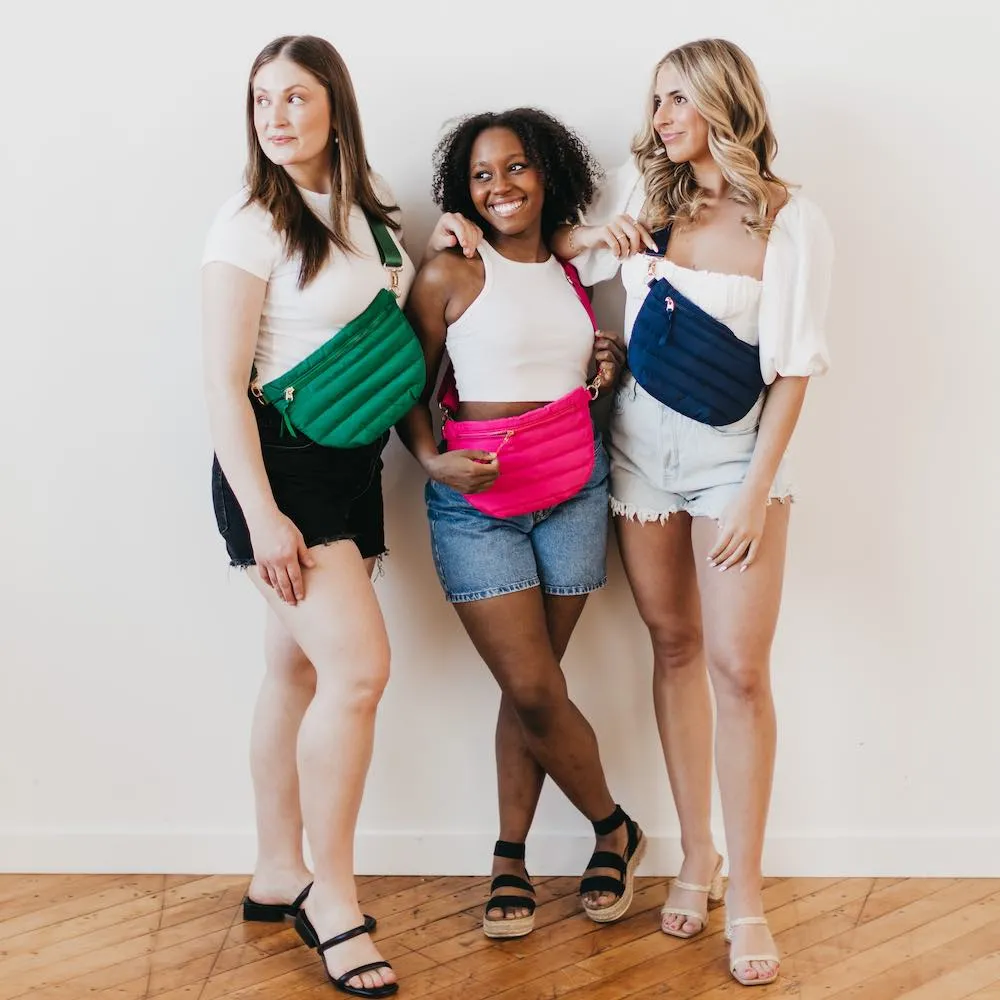 Jolie Puffer Belt Bag by Pretty Simple (Ships in 2-3 Weeks)