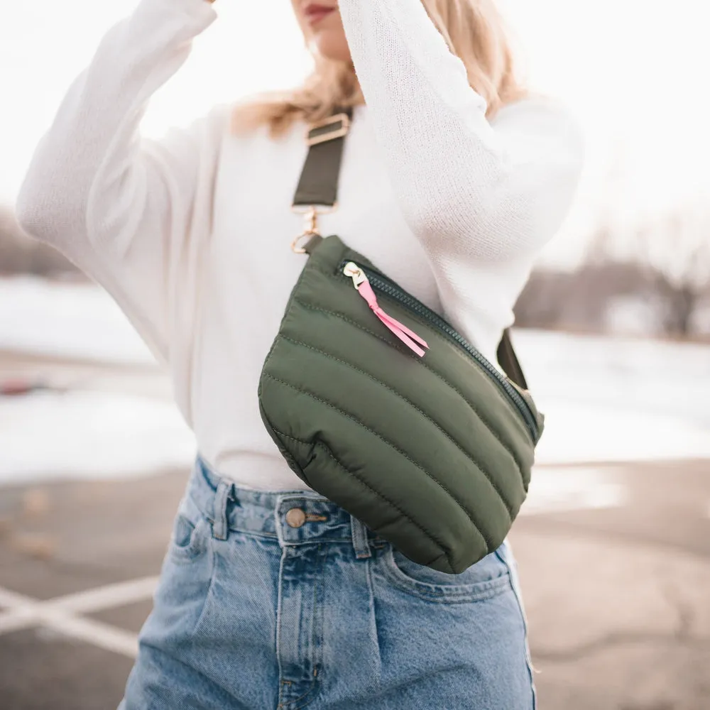 Jolie Puffer Belt Bag by Pretty Simple (Ships in 2-3 Weeks)