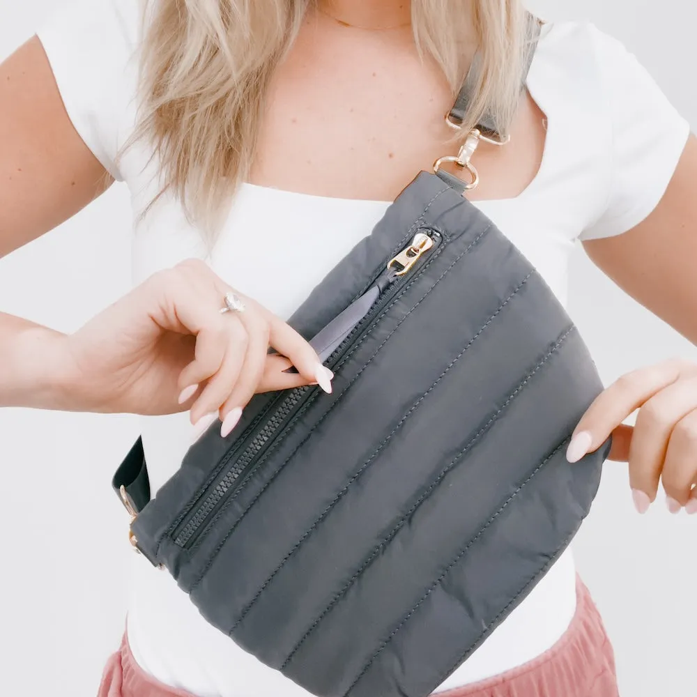 Jolie Puffer Belt Bag by Pretty Simple (Ships in 2-3 Weeks)