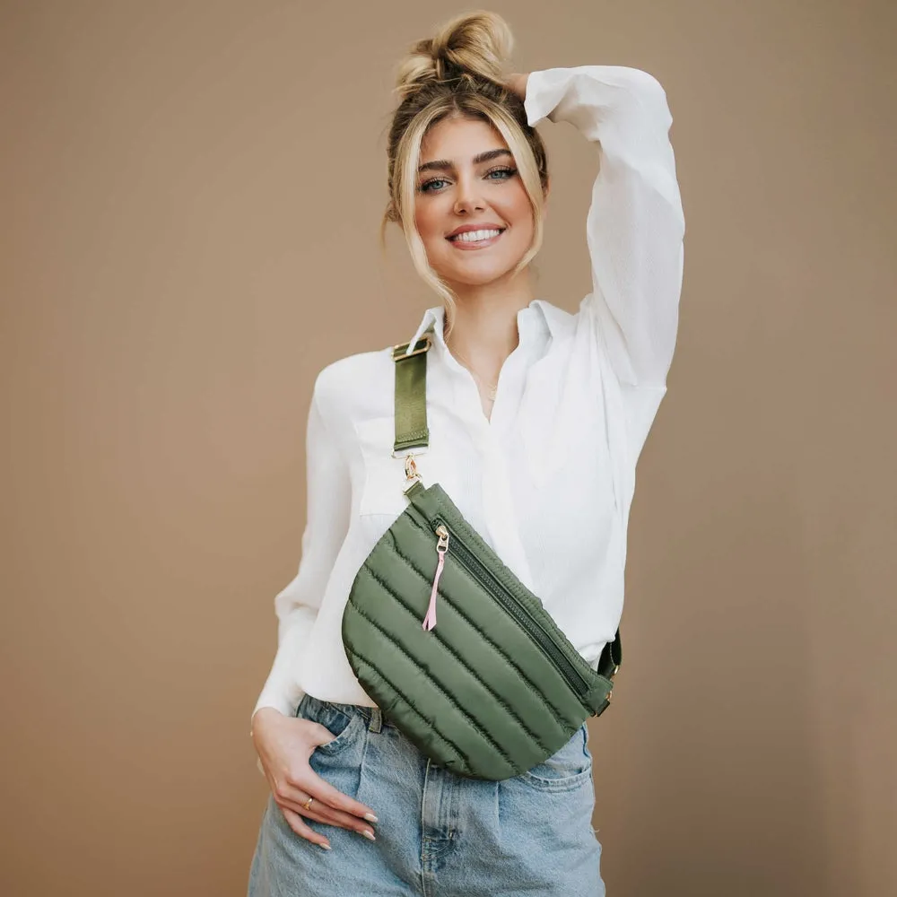 Jolie Puffer Belt Bag by Pretty Simple (Ships in 2-3 Weeks)