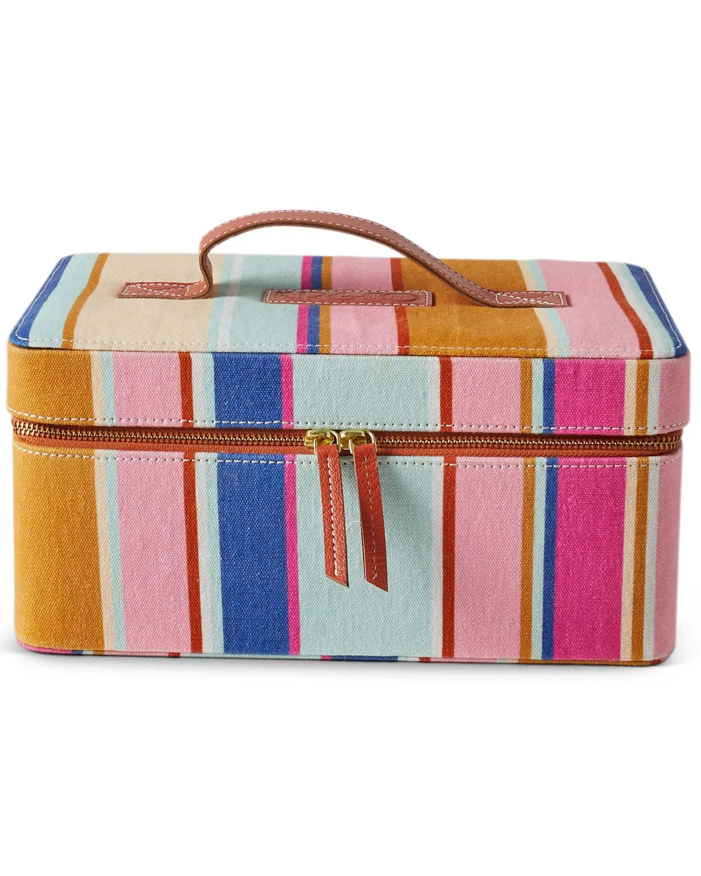 Kip & Co Jaipur Stripe Toiletry Case