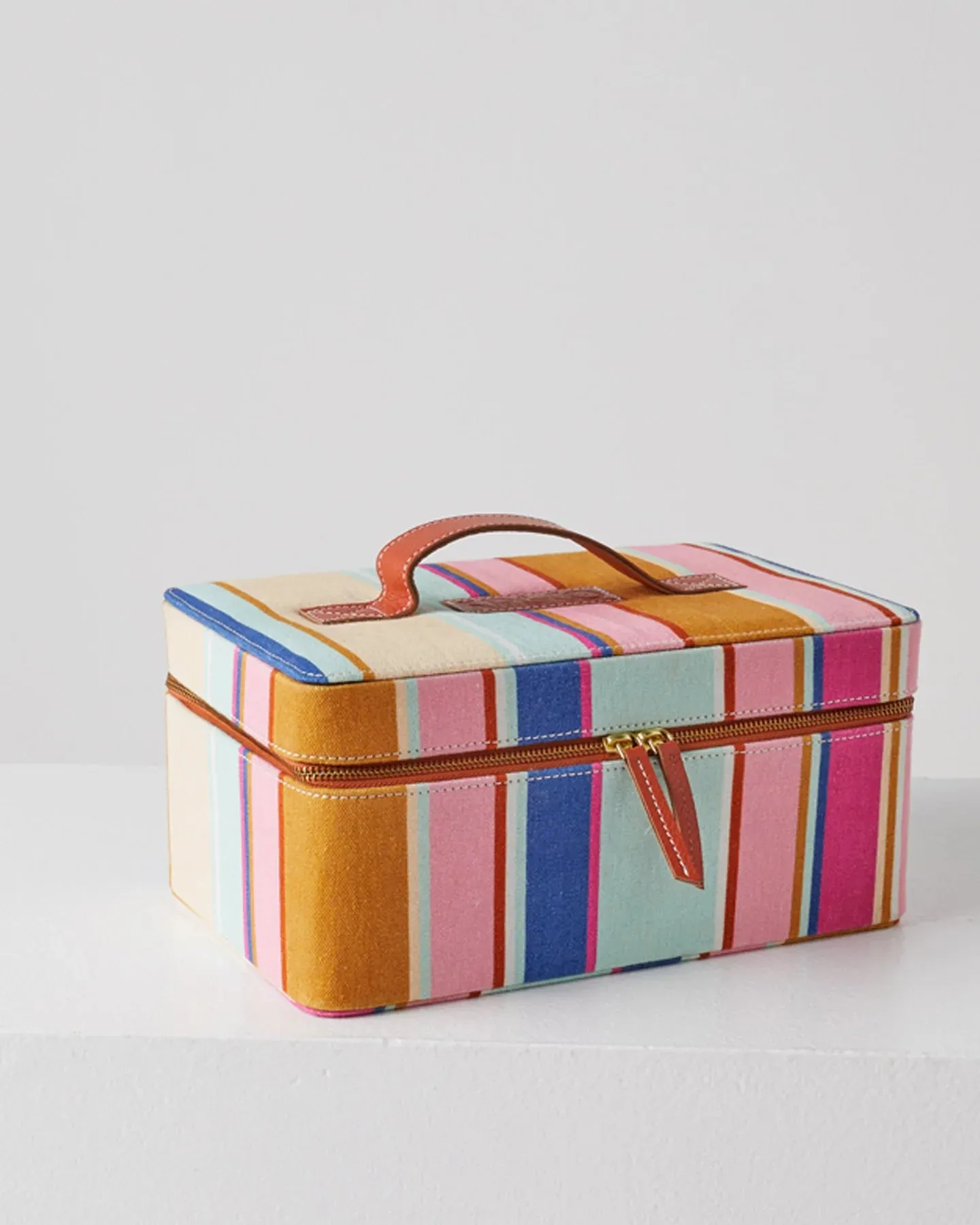 Kip & Co Jaipur Stripe Toiletry Case