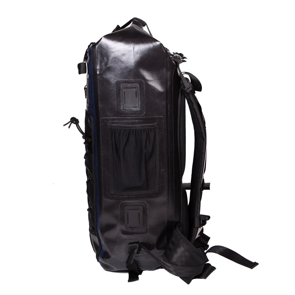 KODIAK Black & Blue 40-Liter TPU Extreme Weather Waterproof Backpack