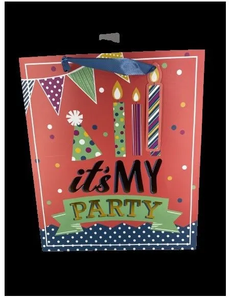 Large Birthday Gift Bags (1ct)