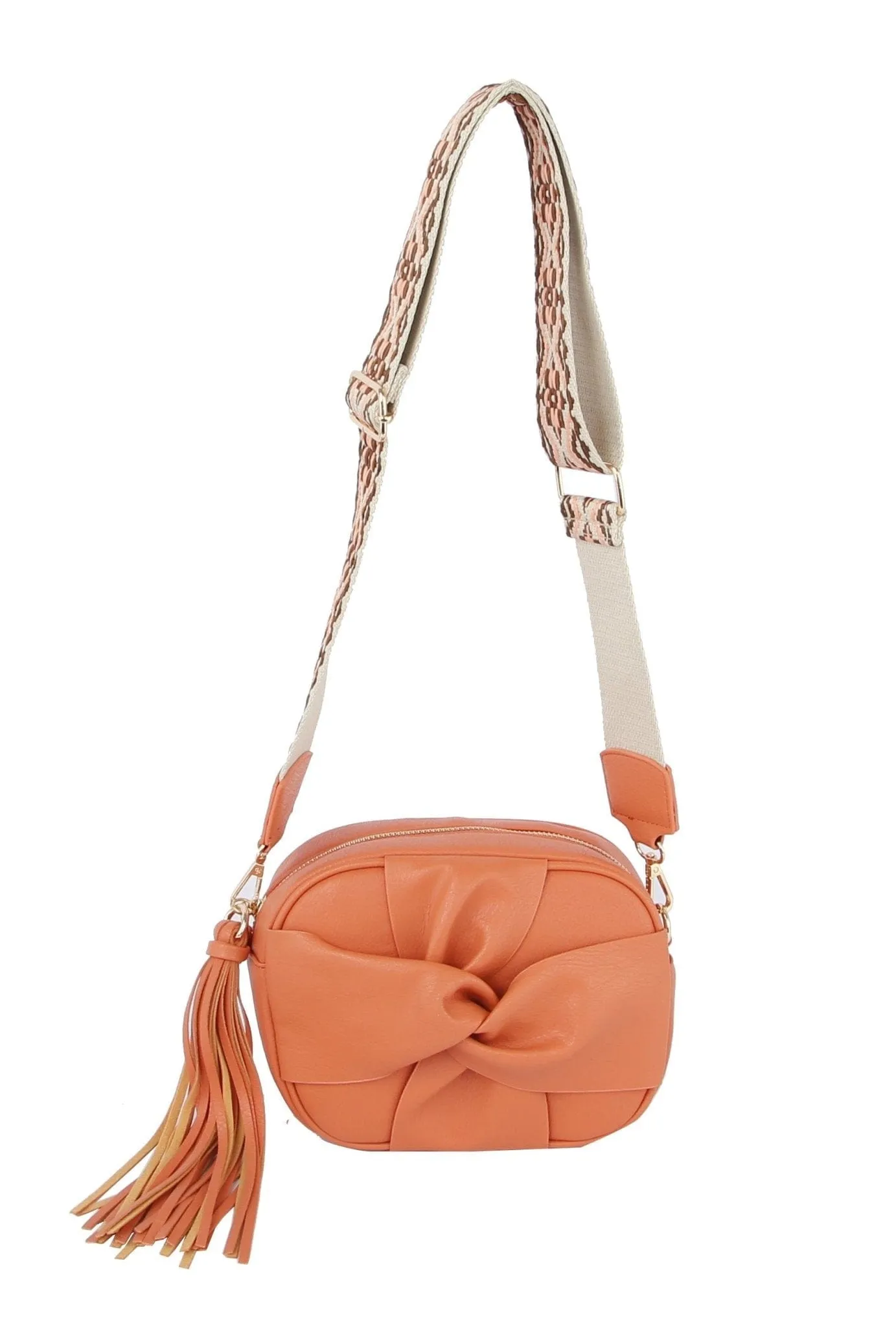 LD151 Nataly Front Knot Camera Crossbody Bag