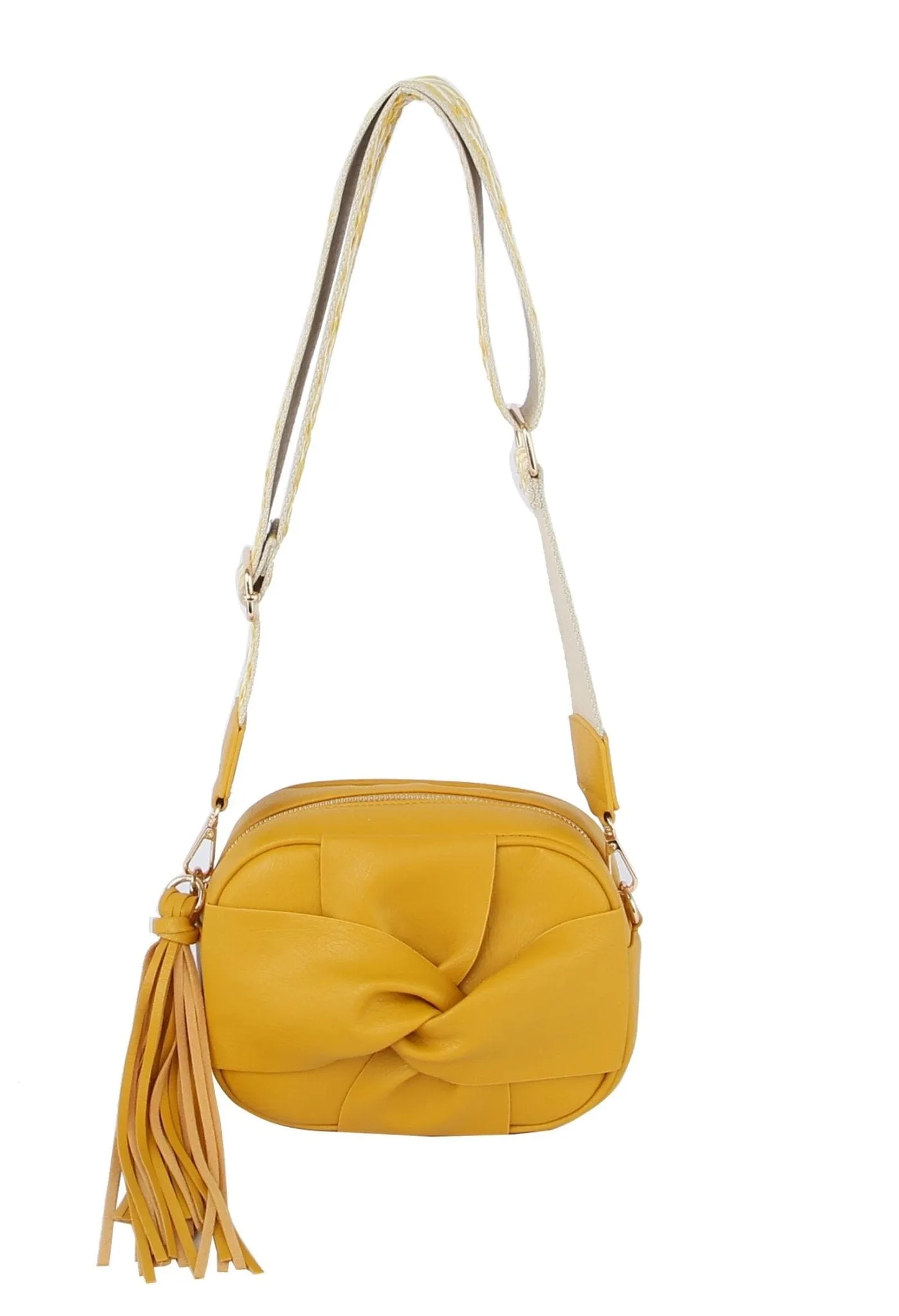 LD151 Nataly Front Knot Camera Crossbody Bag