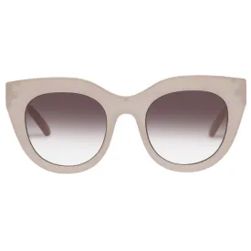 Le Specs Air Heart Sunglasses - Oatmeal