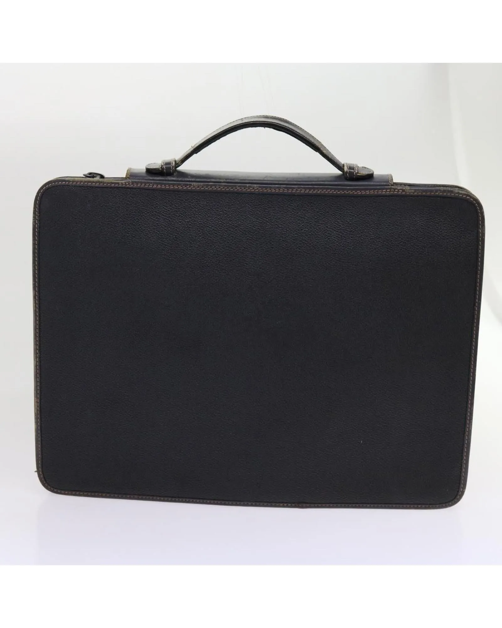 Leather Business Clutch with Key Accessory Set