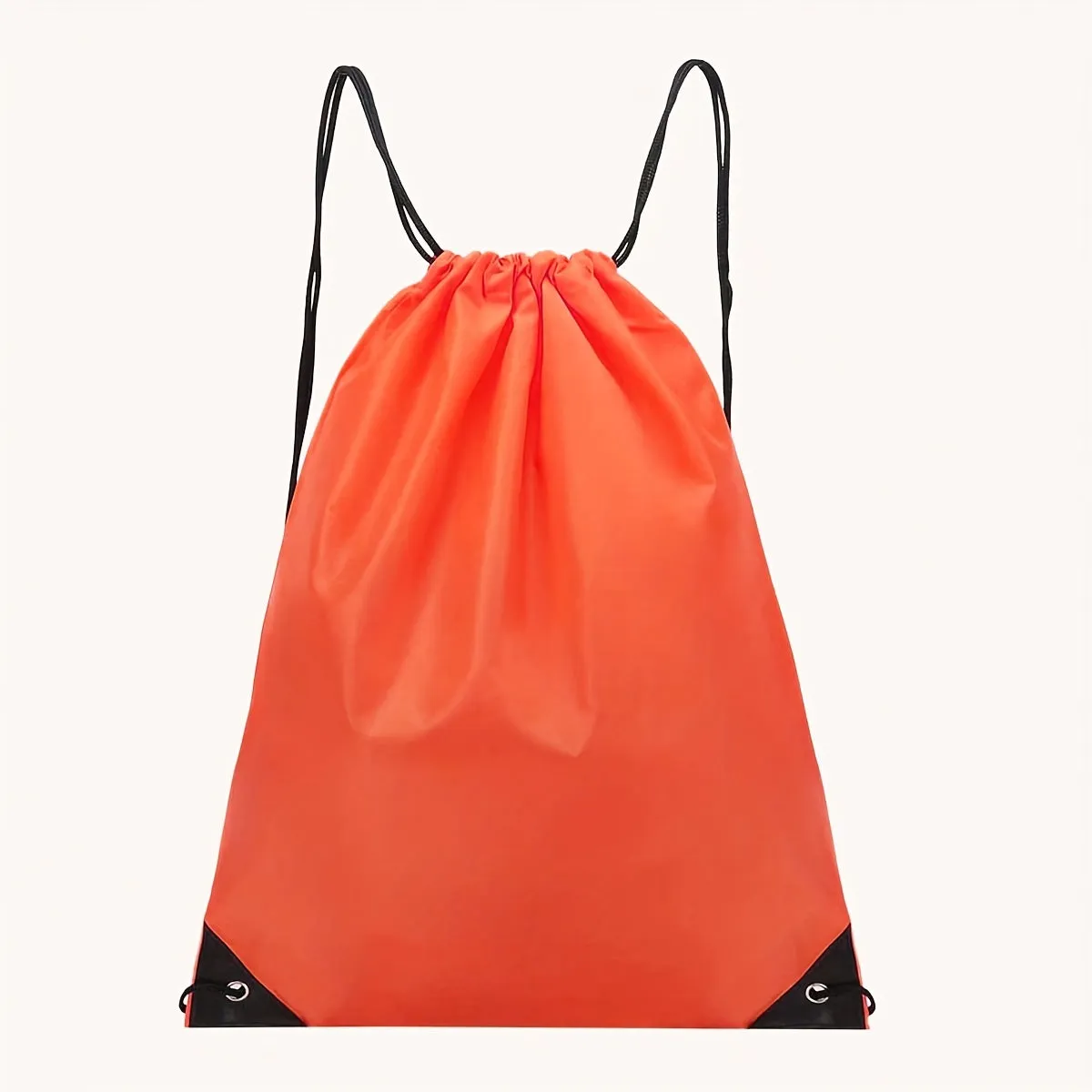 Lightweight Nylon Drawstring Rucksack Minimalist Versatile Gym Bag