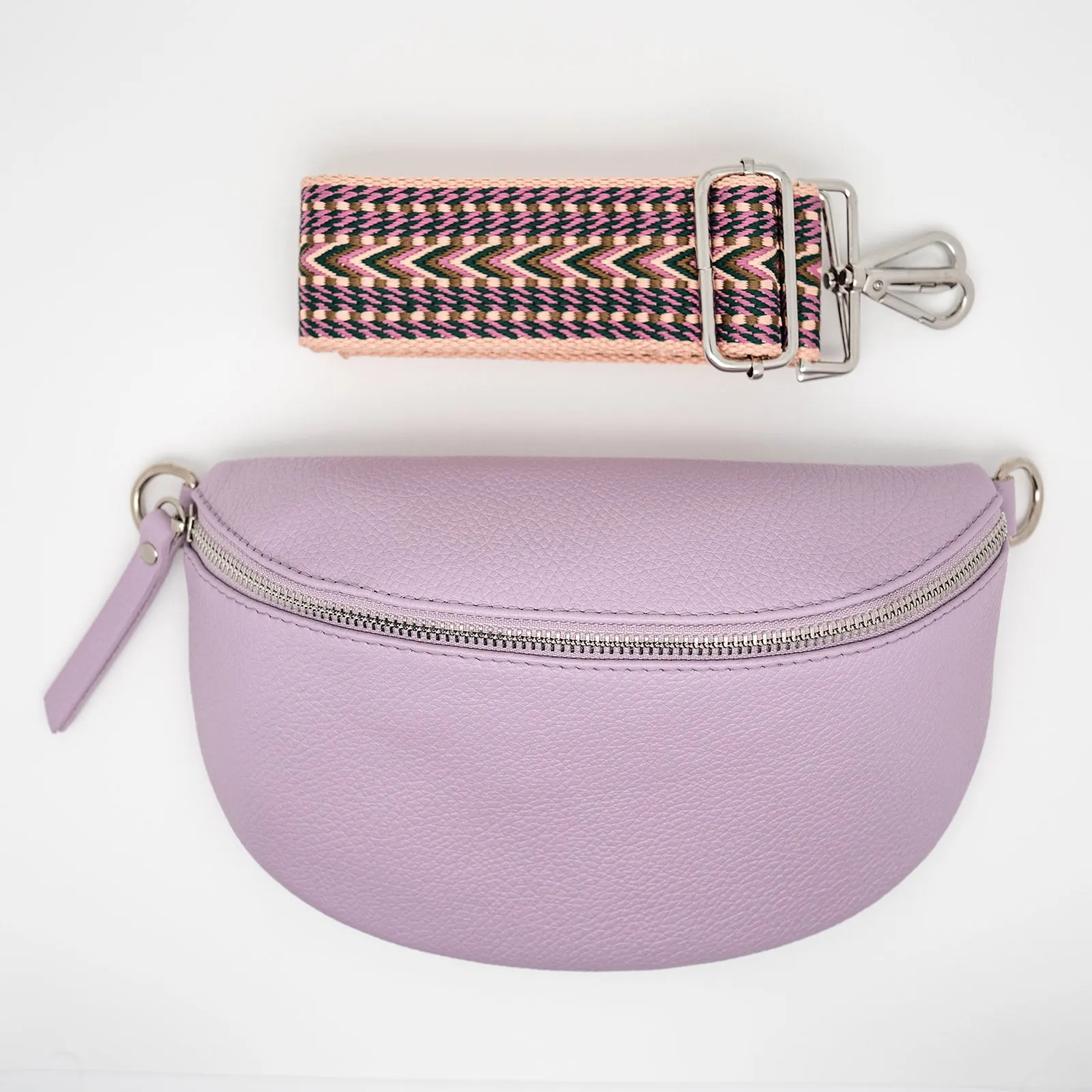 Lilac Crossbody Bag