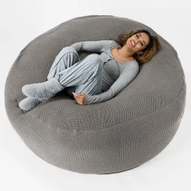 Mega Mammoth Bean Bag - Ellos Knitted Graphite Grey