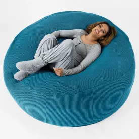 Mega Mammoth Bean Bag - Ellos Knitted Petrol Blue