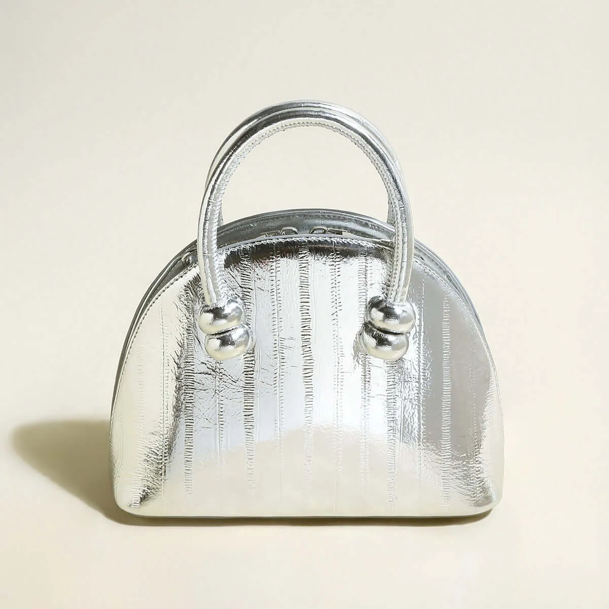 Metallic Dome Bag