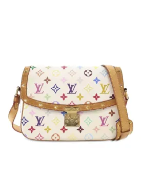 Monogram Multicolore Canvas Bag with Vachetta Leather Trim and Studs